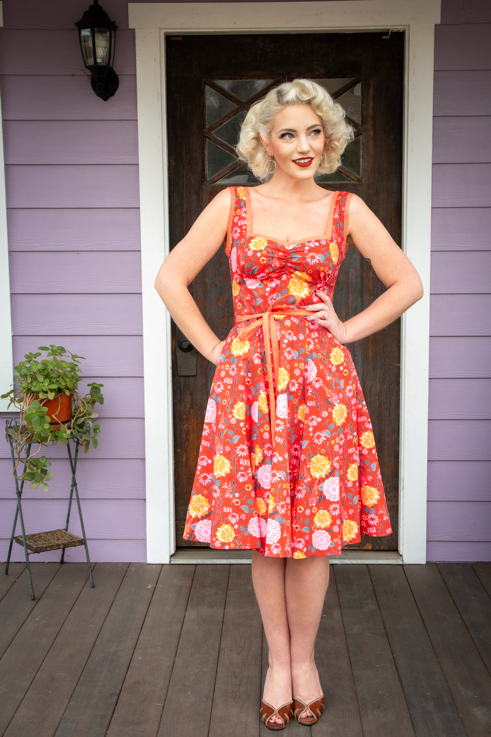 Sadie Dress- Amelia's Garden