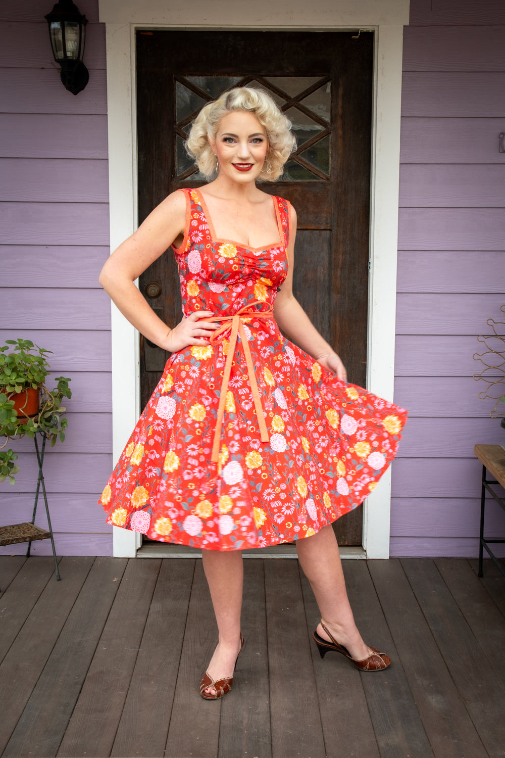 Sadie Dress- Amelia's Garden