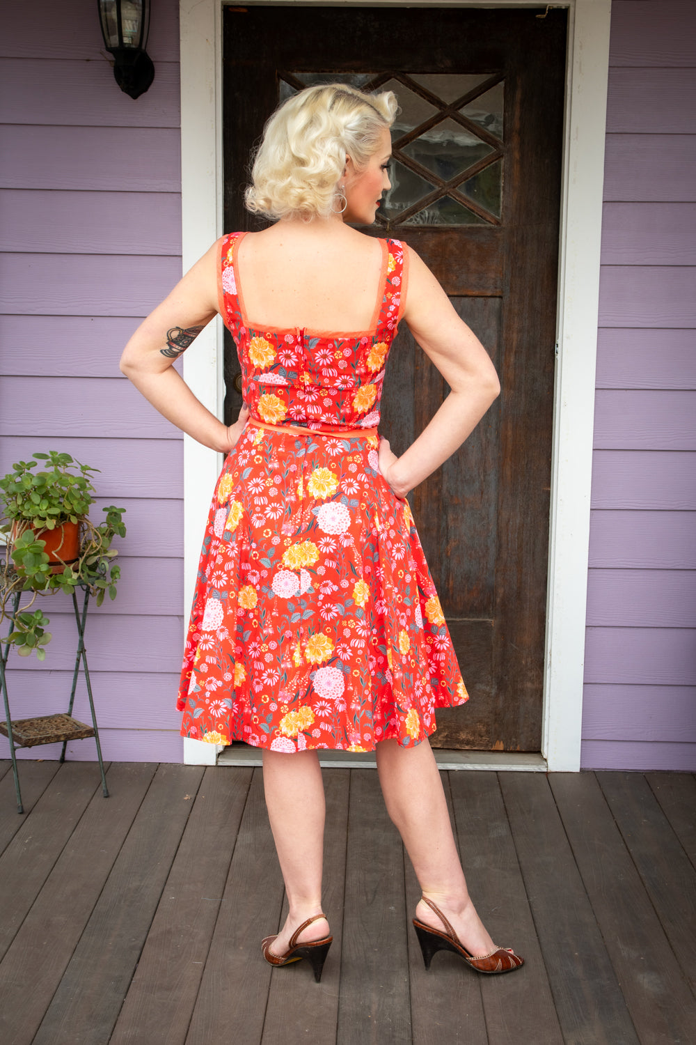 Sadie Dress- Amelia's Garden