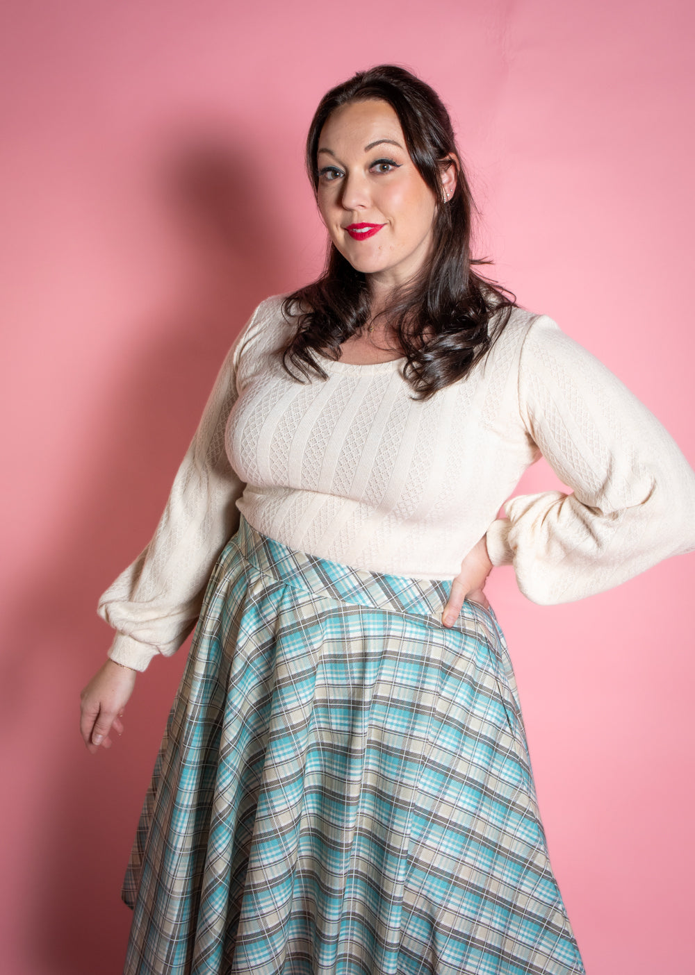 Grace Top - Pointelle, Ivory