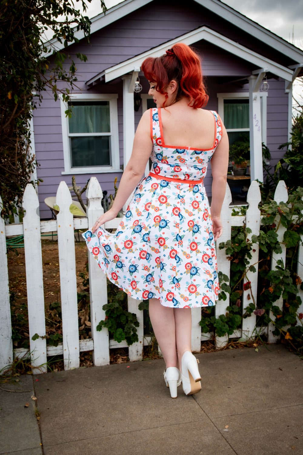Sadie Dress- Summer Bloom