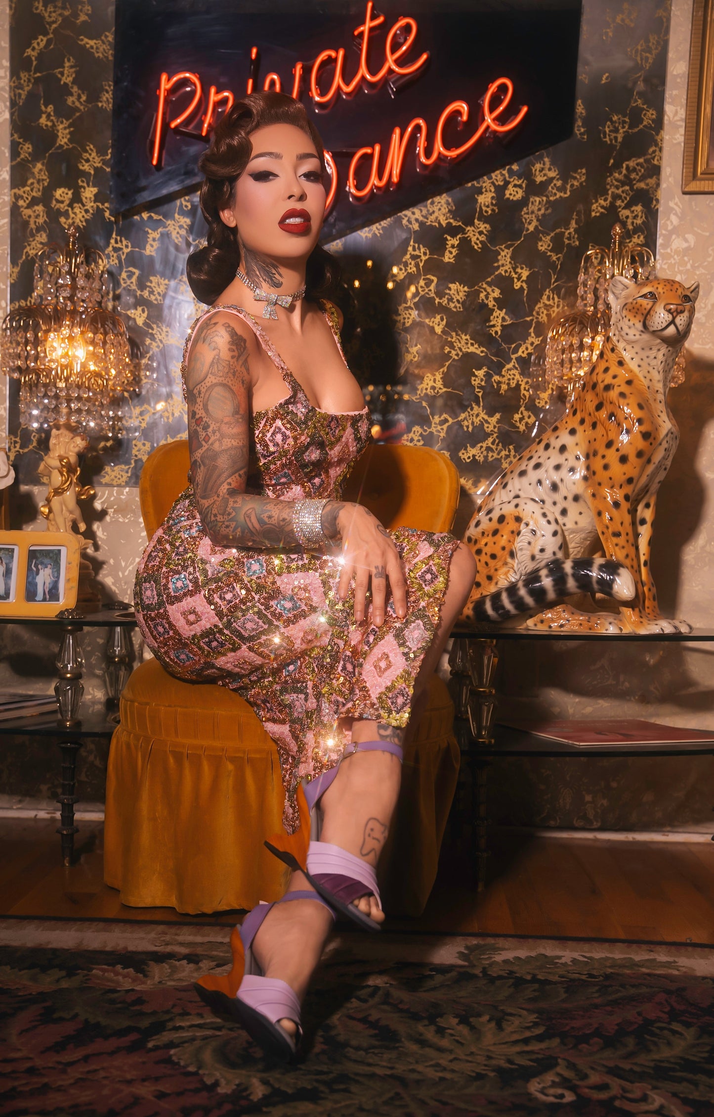 the Boom Boom - in Lilac