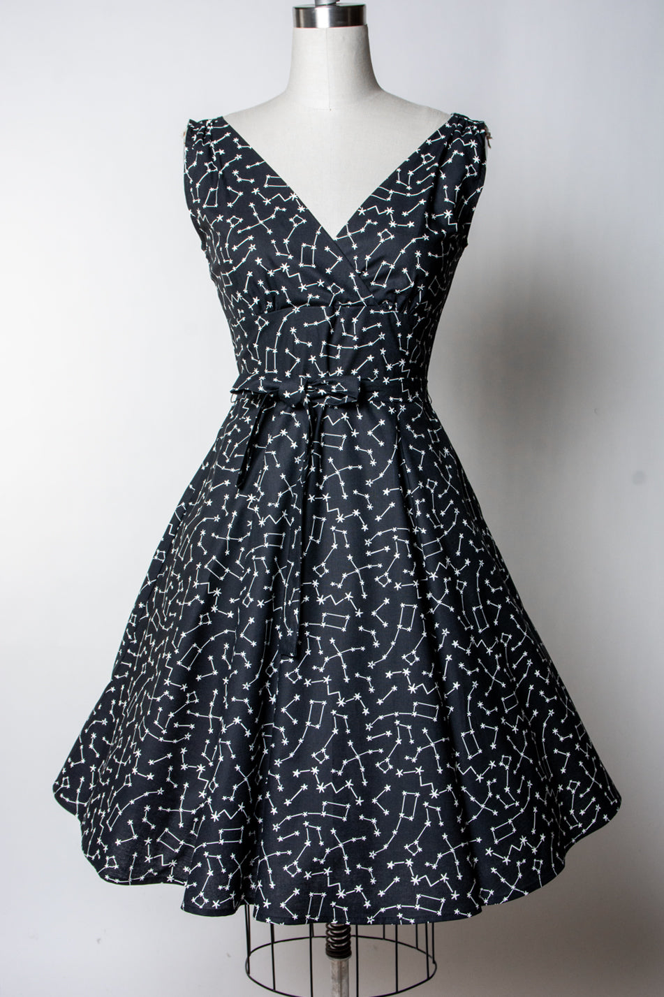 Marie Dress - Black Constellations *sale