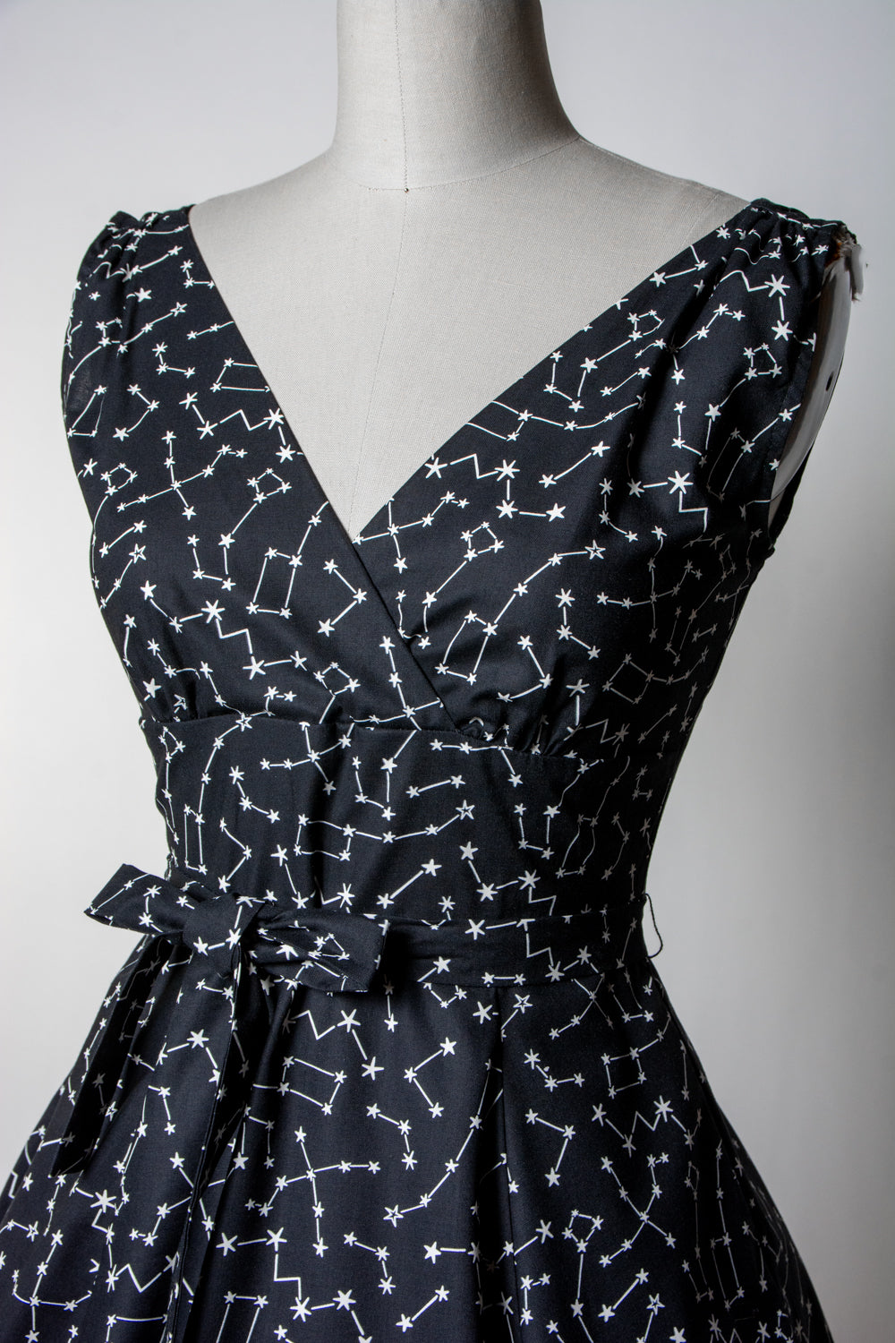 Marie Dress - Black Constellations *sale