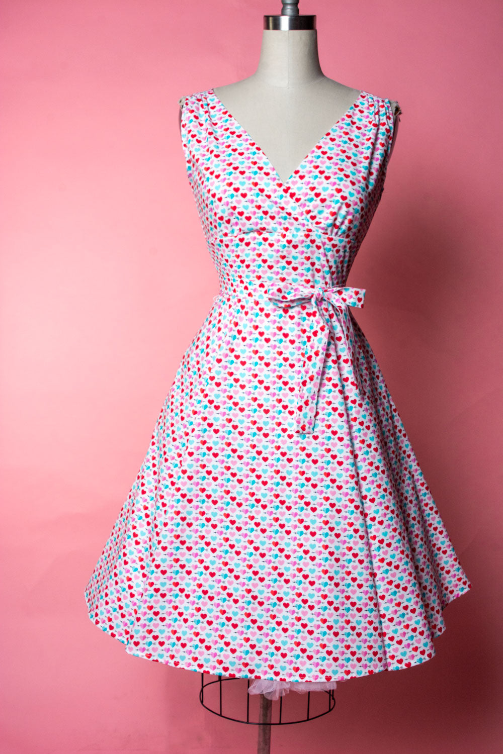 Marie Dress - Cupid's Arrow, White *sale