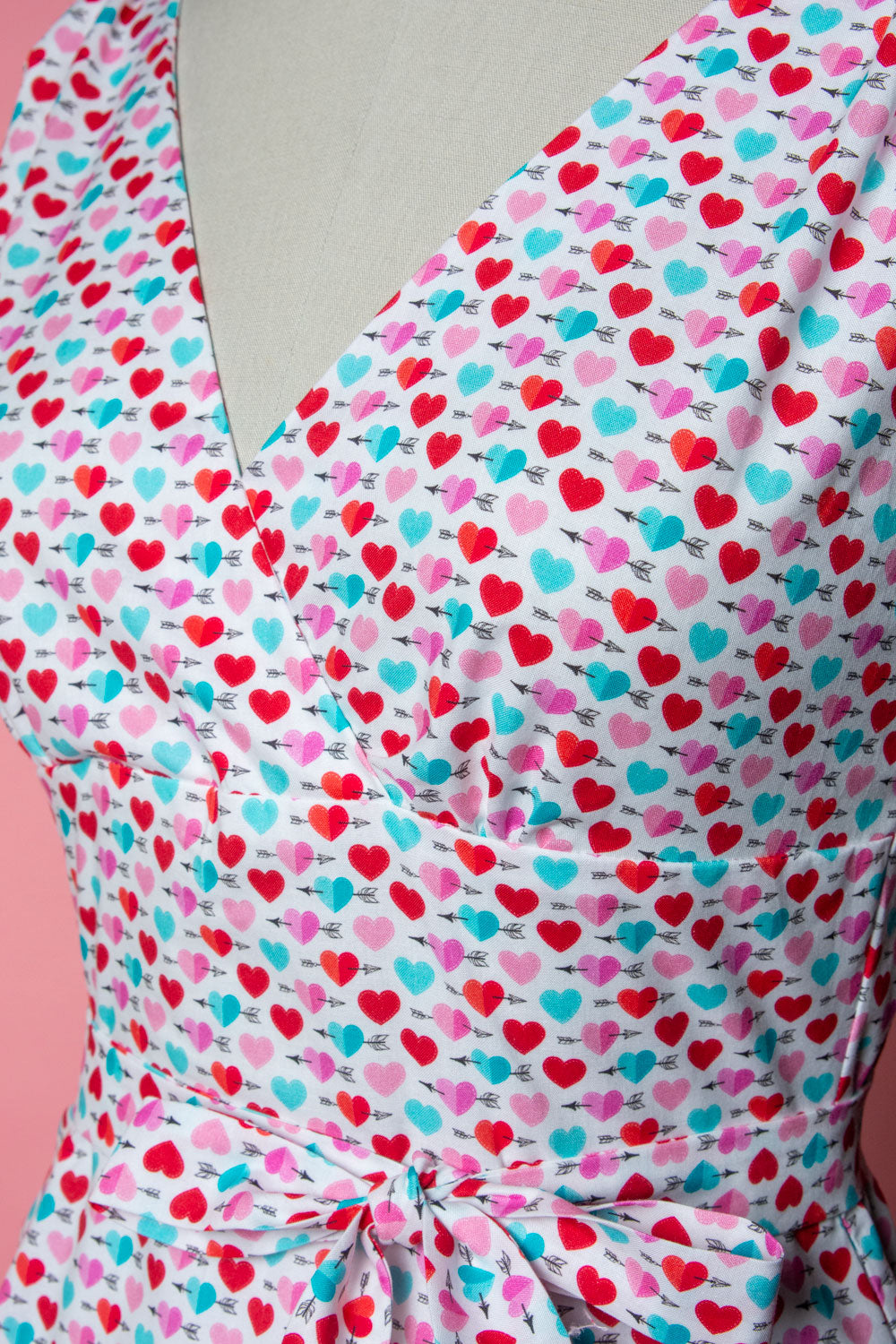 Marie Dress - Cupid's Arrow, White *sale