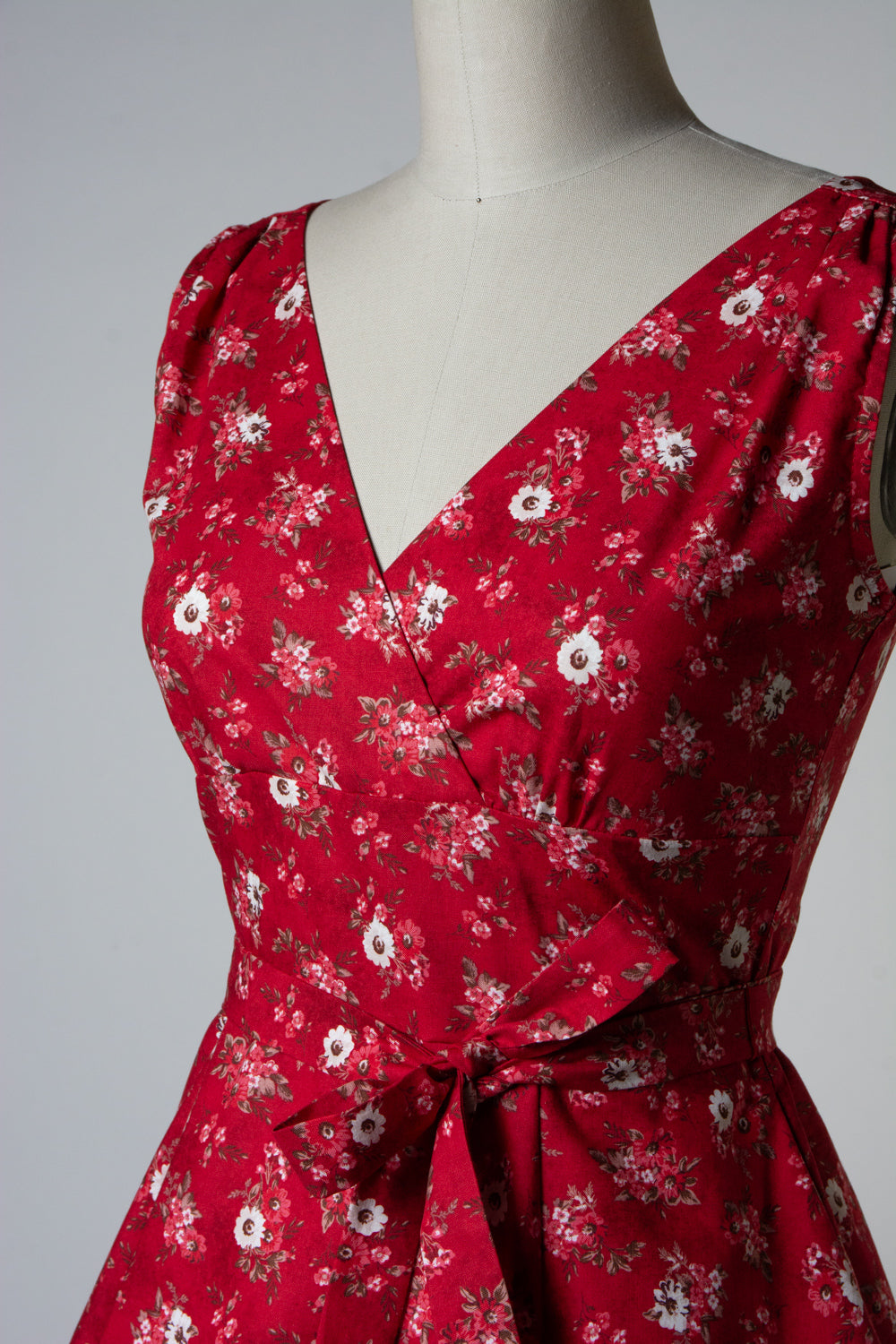Marie Dress - Scarlet