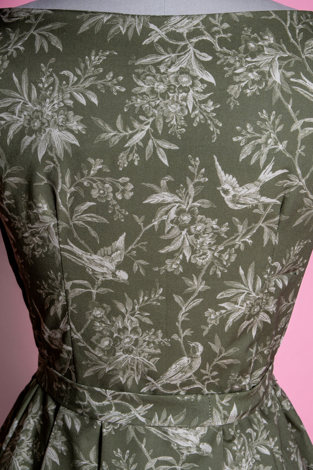 Monica Dress - Toile Songbird