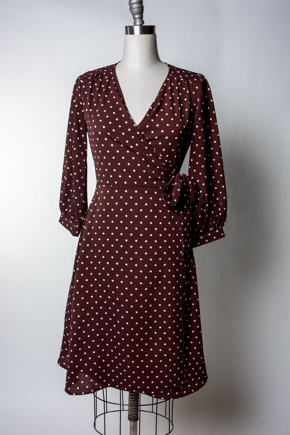 Rita Dress- Chocolate Dot *sale