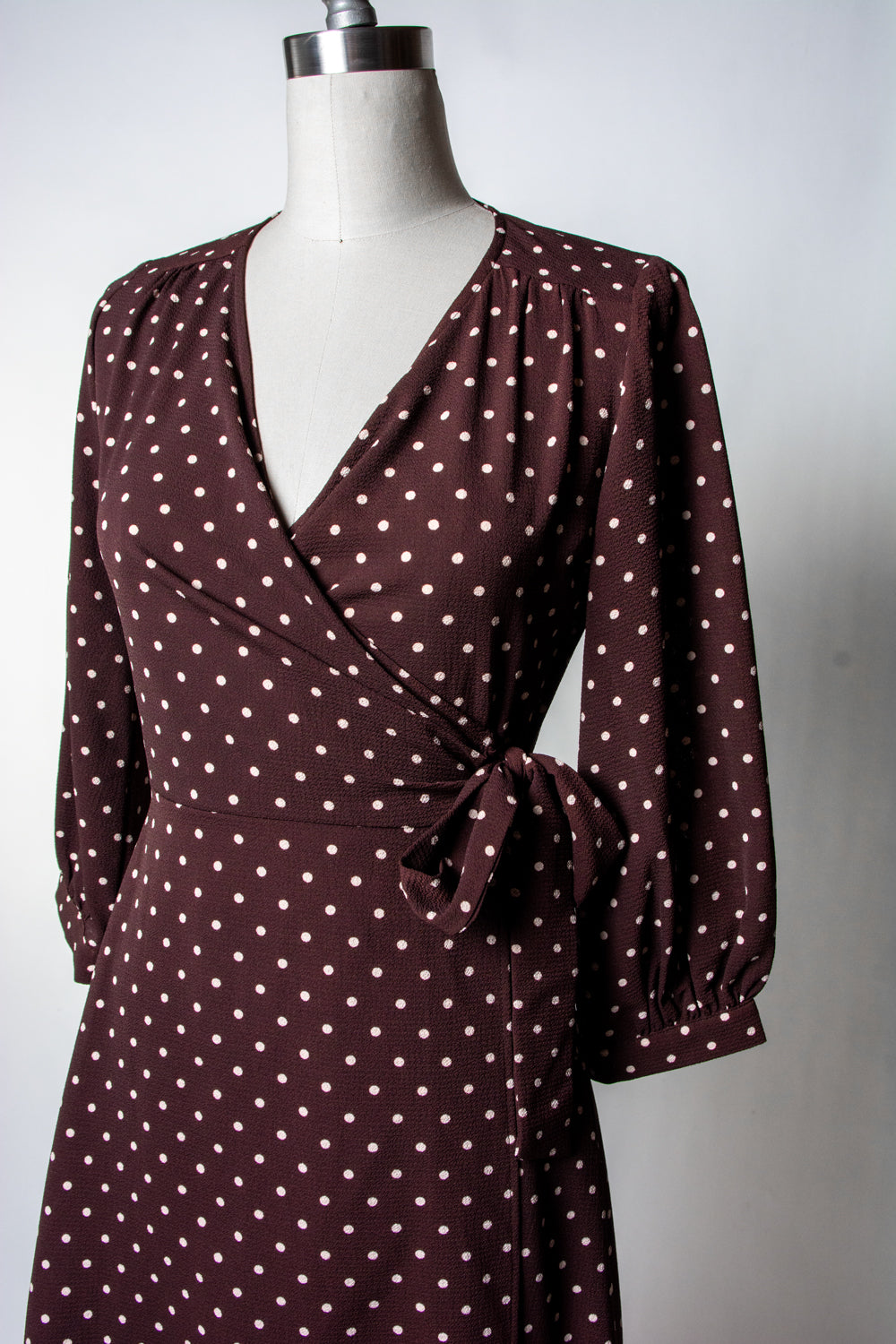 Rita Dress- Chocolate Dot *sale
