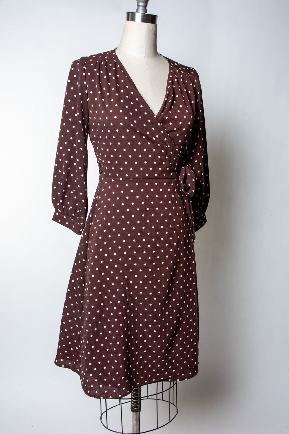 Rita Dress- Chocolate Dot *sale