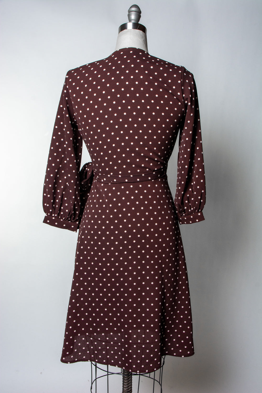 Rita Dress- Chocolate Dot *sale