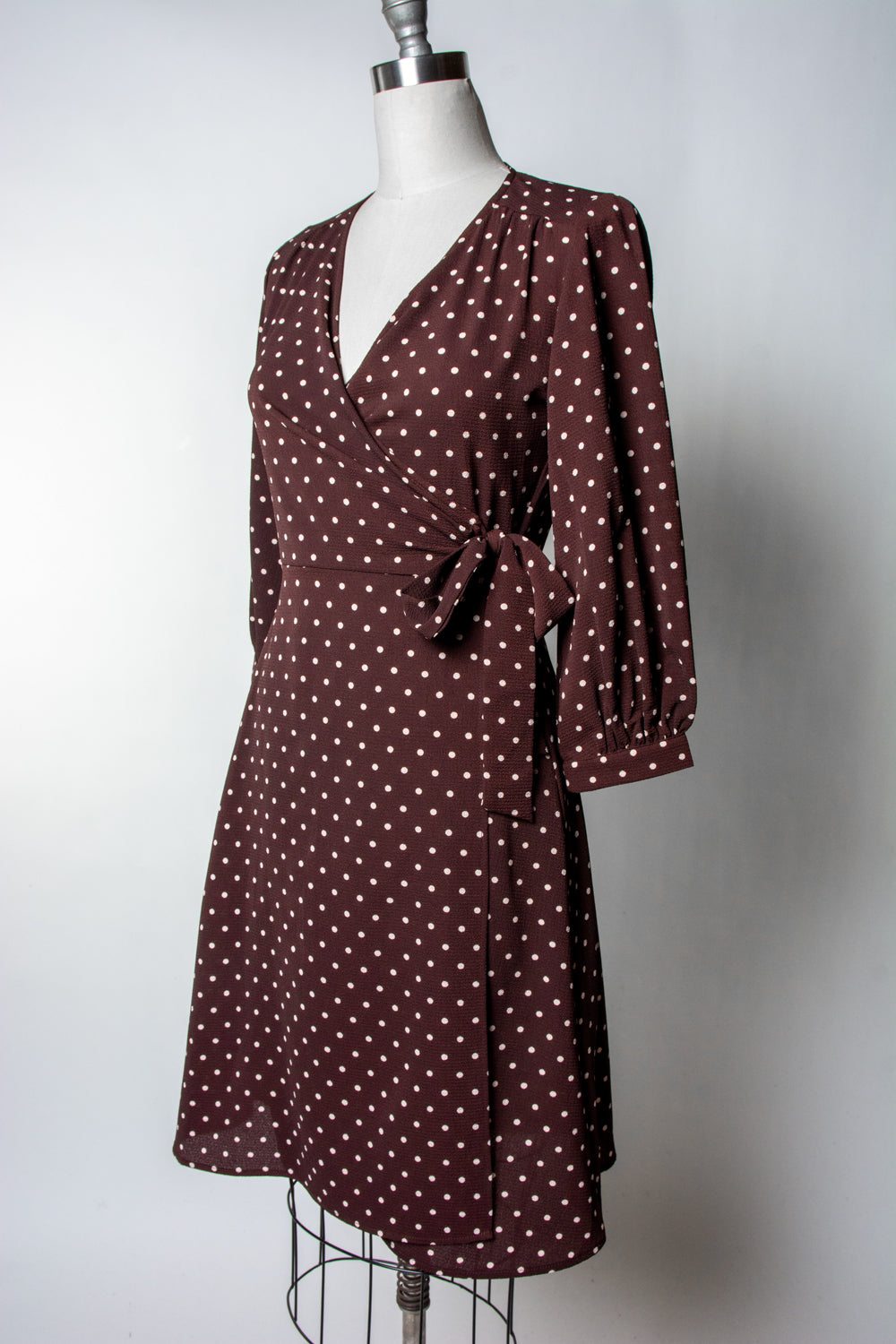 Rita Dress- Chocolate Dot *sale