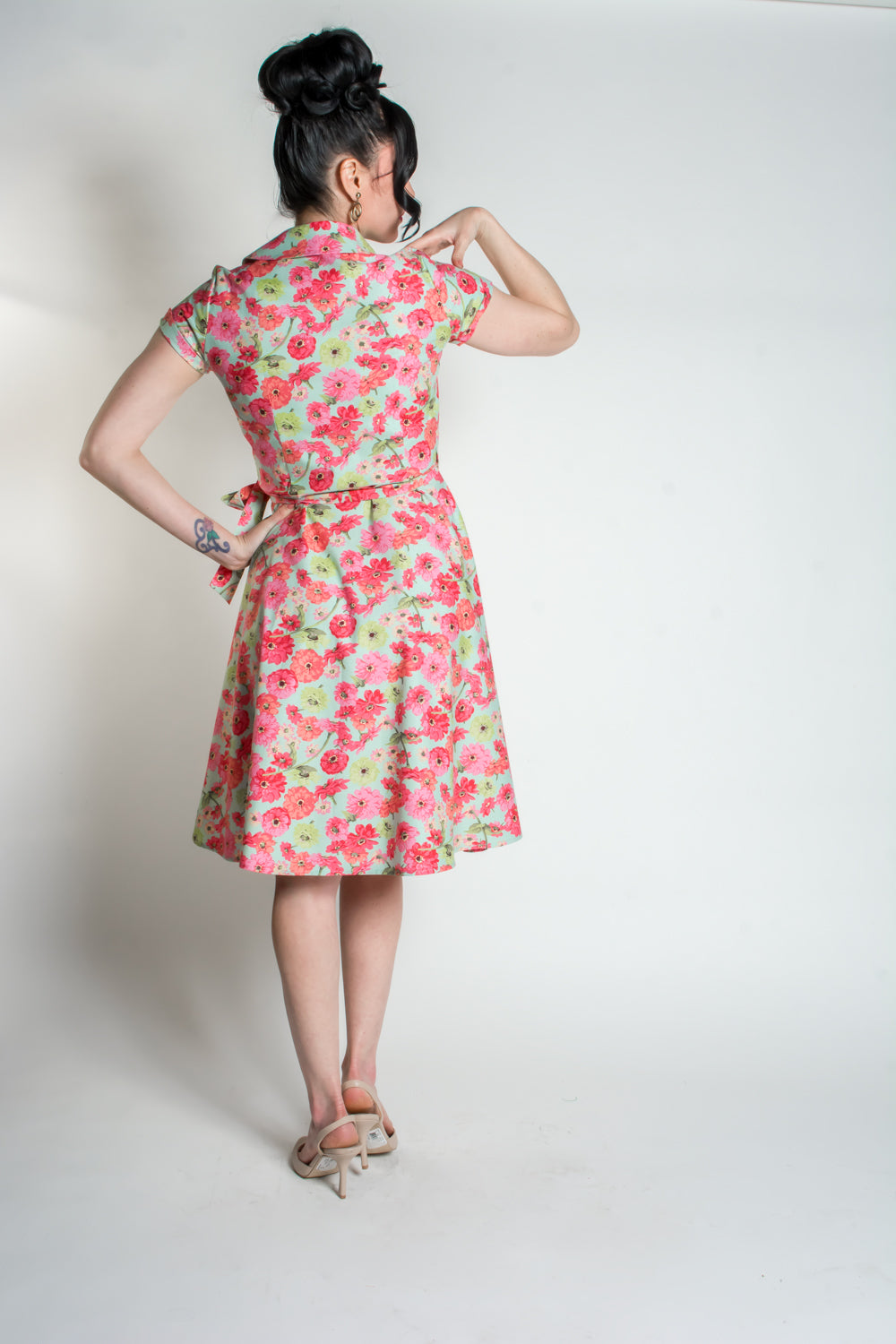 Diane Wrap Dress- Zinnia