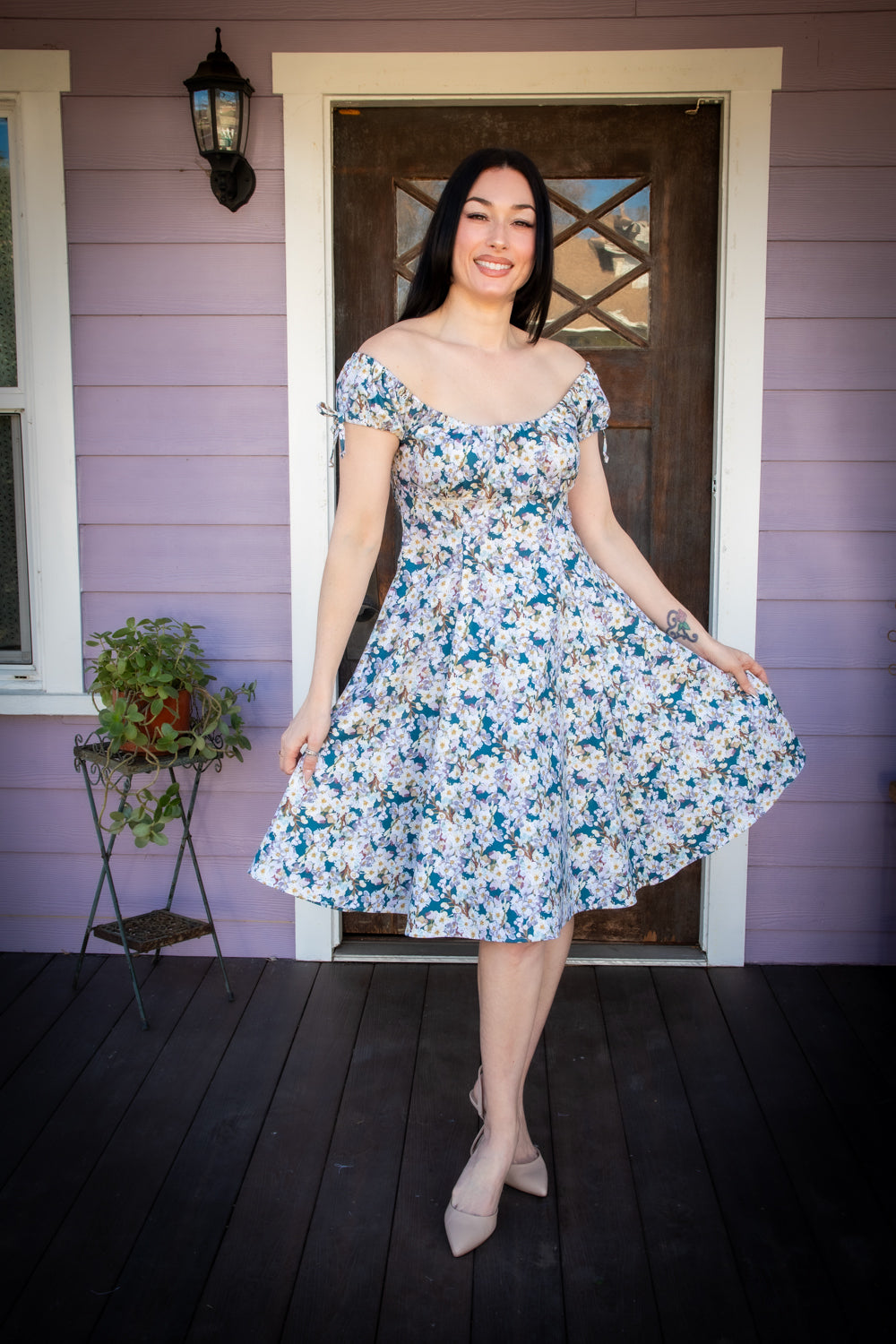 Hilda Dress - Cotton Blossom