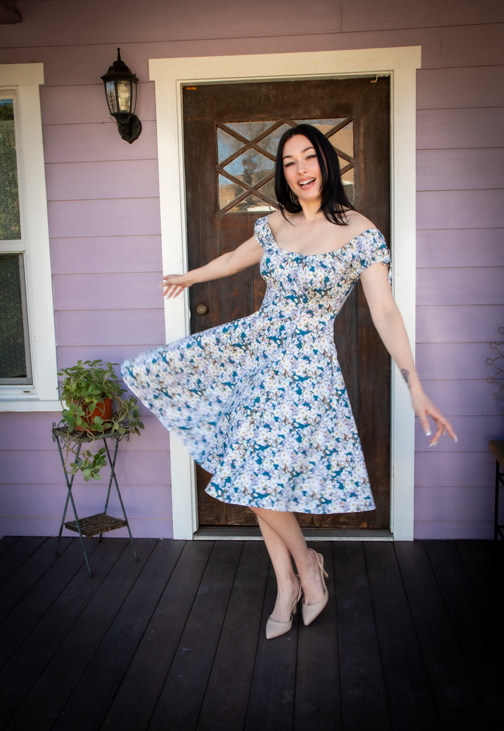 Hilda Dress - Cotton Blossom
