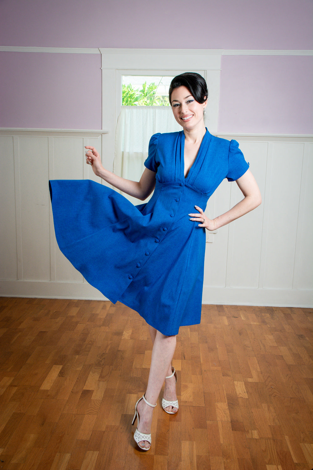 Manhattan Dress - Royal Blue