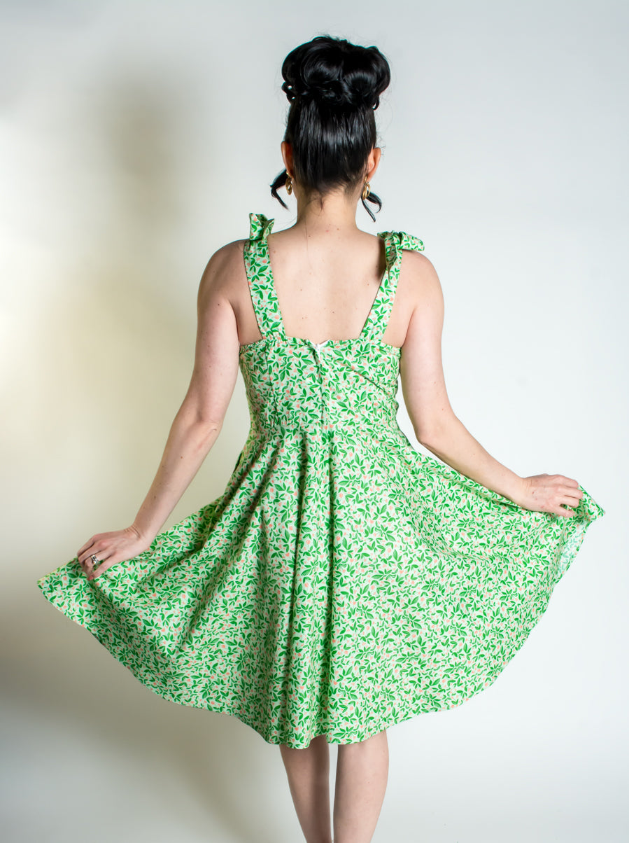 Sarah Swing Dress - Tiny Tulips *sale