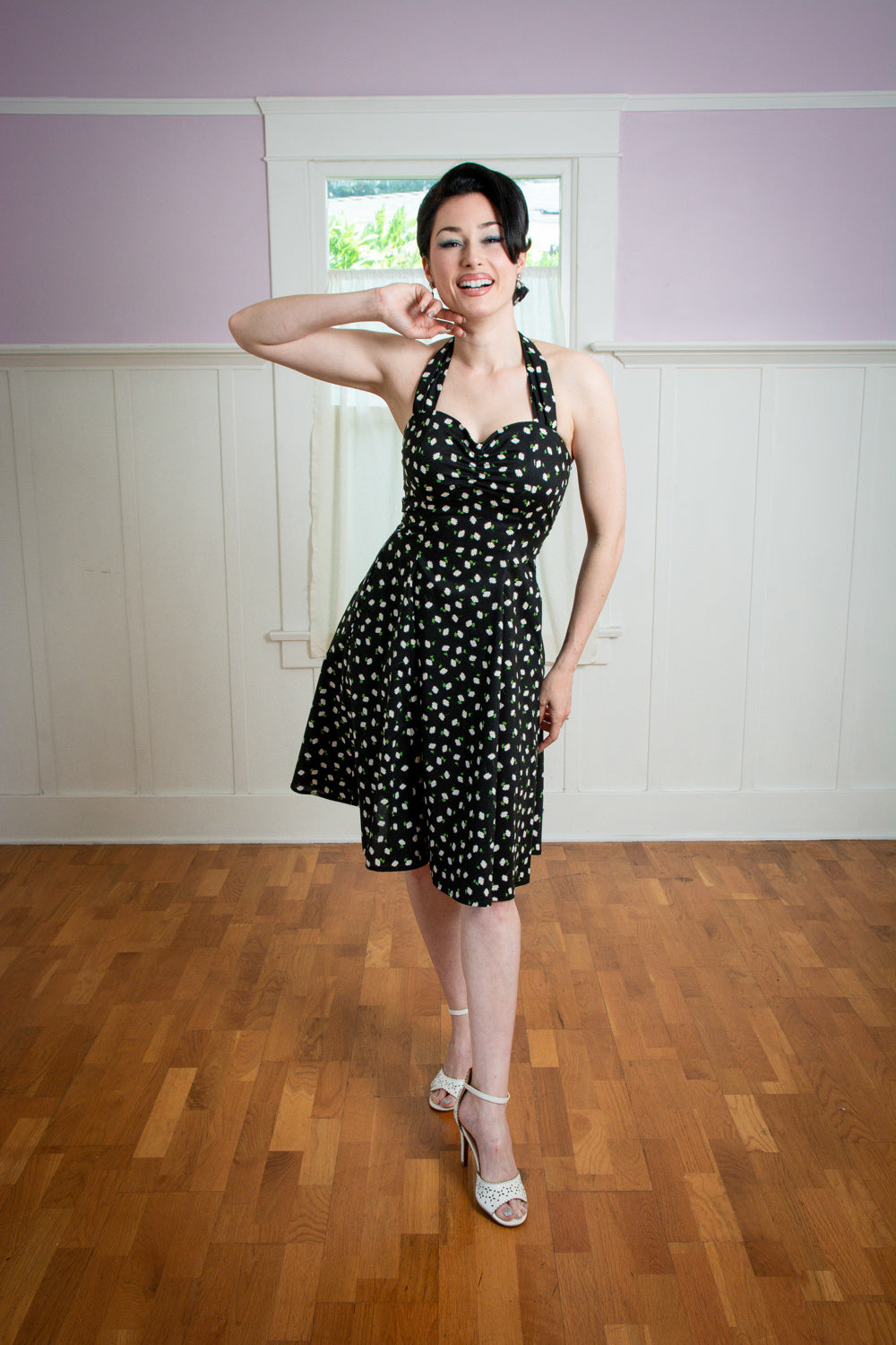 Sweetie Dress - Black Daisy *sale