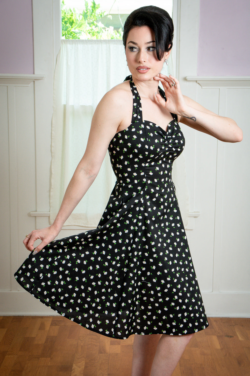 Sweetie Dress - Black Daisy *sale