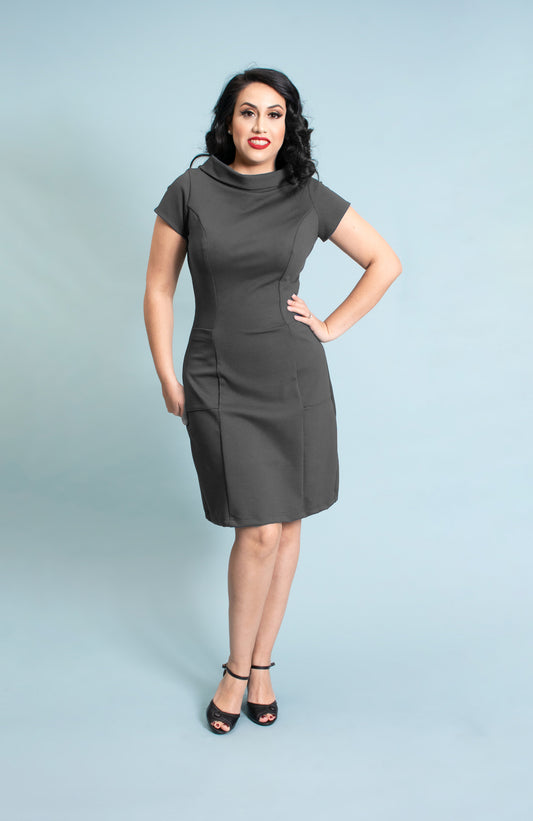 Dominique Dress - Grey *sale