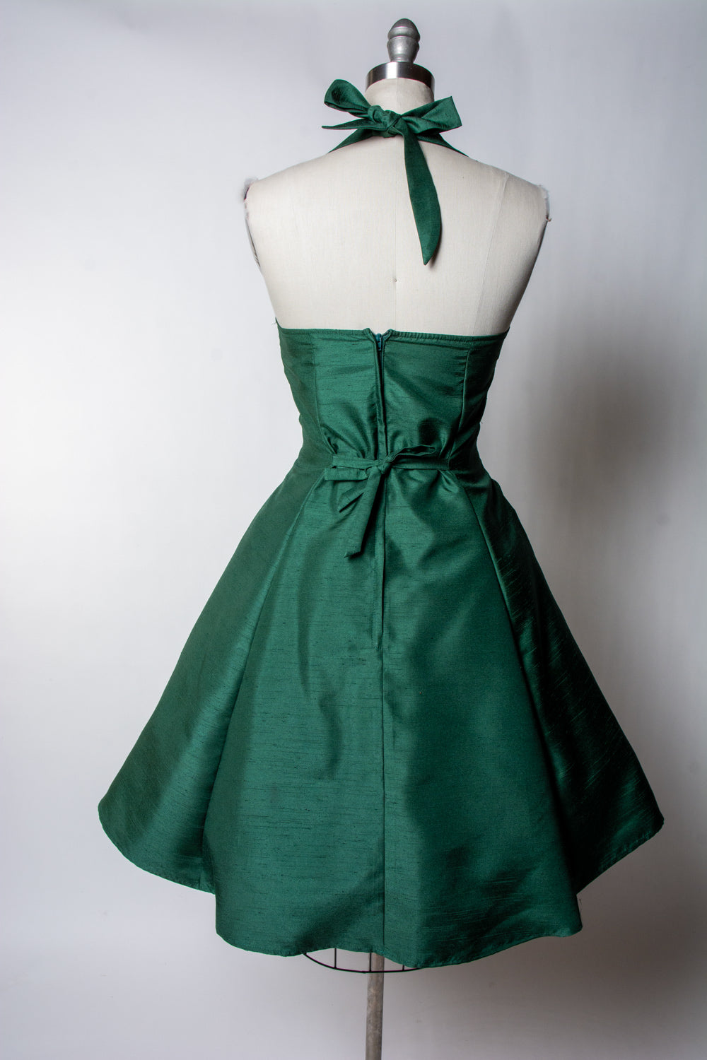 PRE-ORDER Sweetie Dress- Shantung, Green