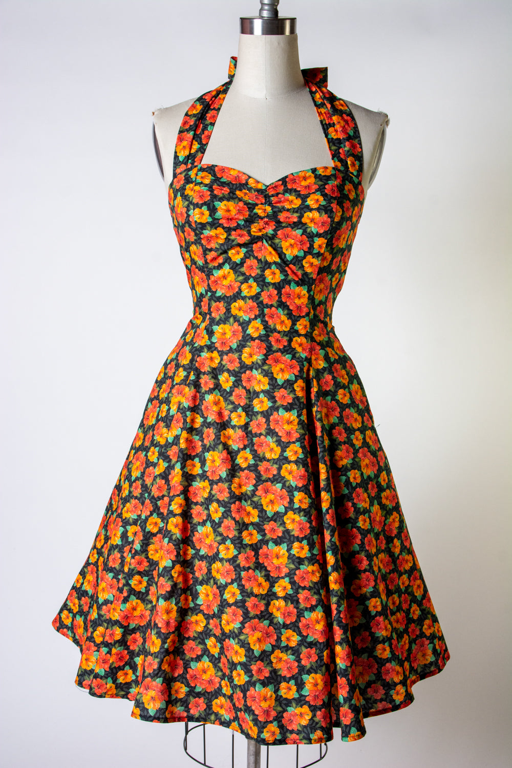 Sweetie Dress - Orange Hibiscus *sale