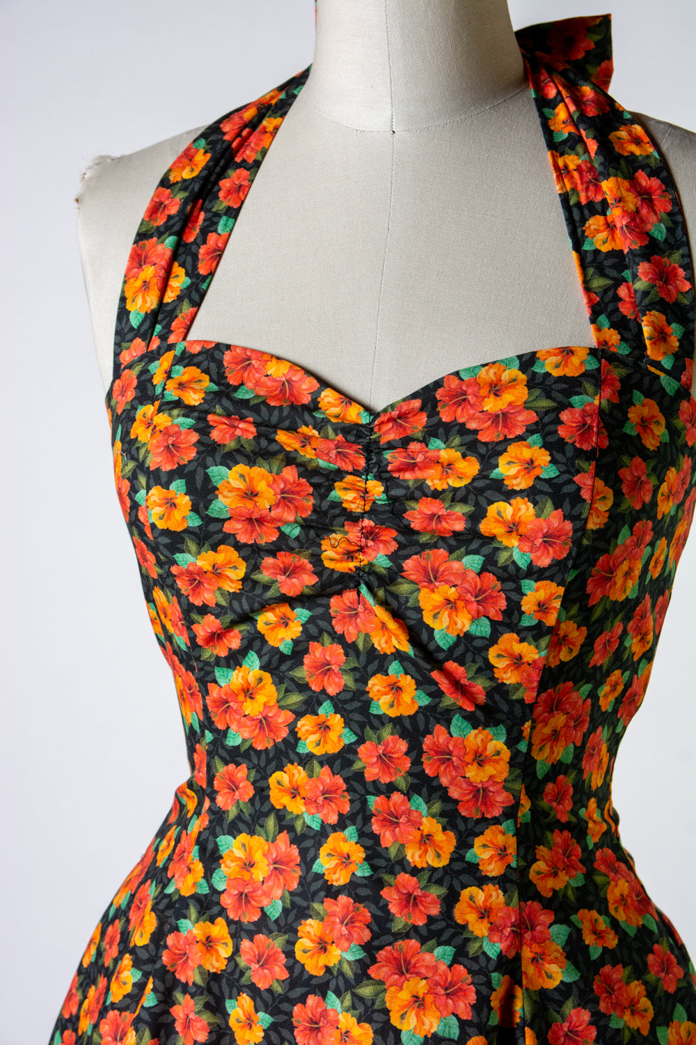 Sweetie Dress - Orange Hibiscus *sale