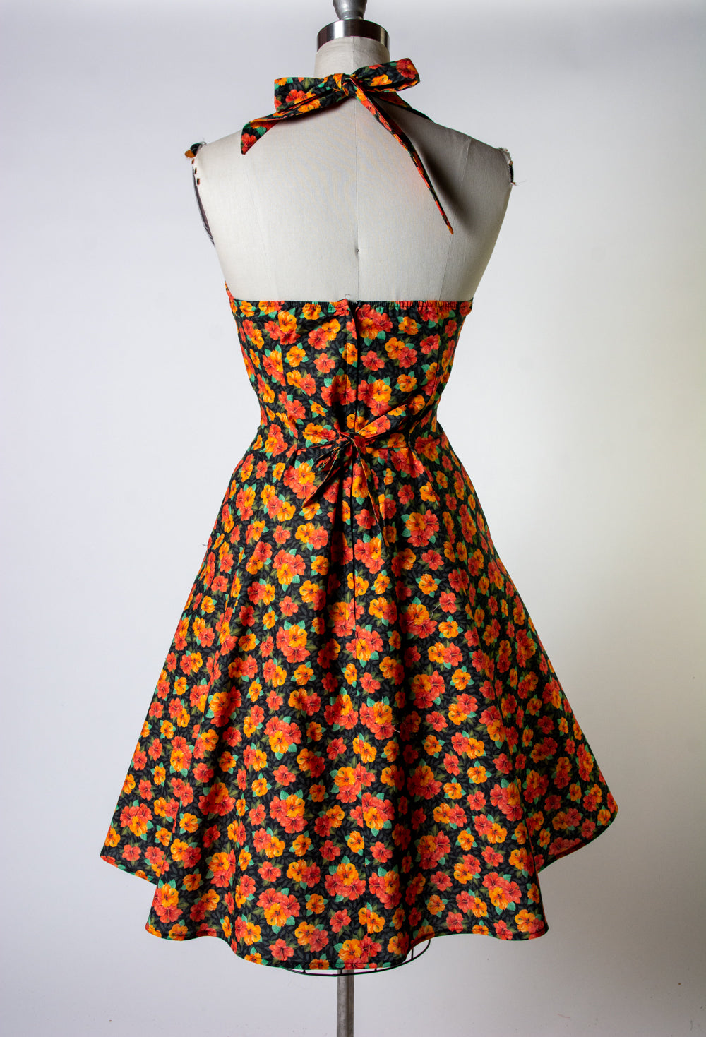 Sweetie Dress - Orange Hibiscus *sale