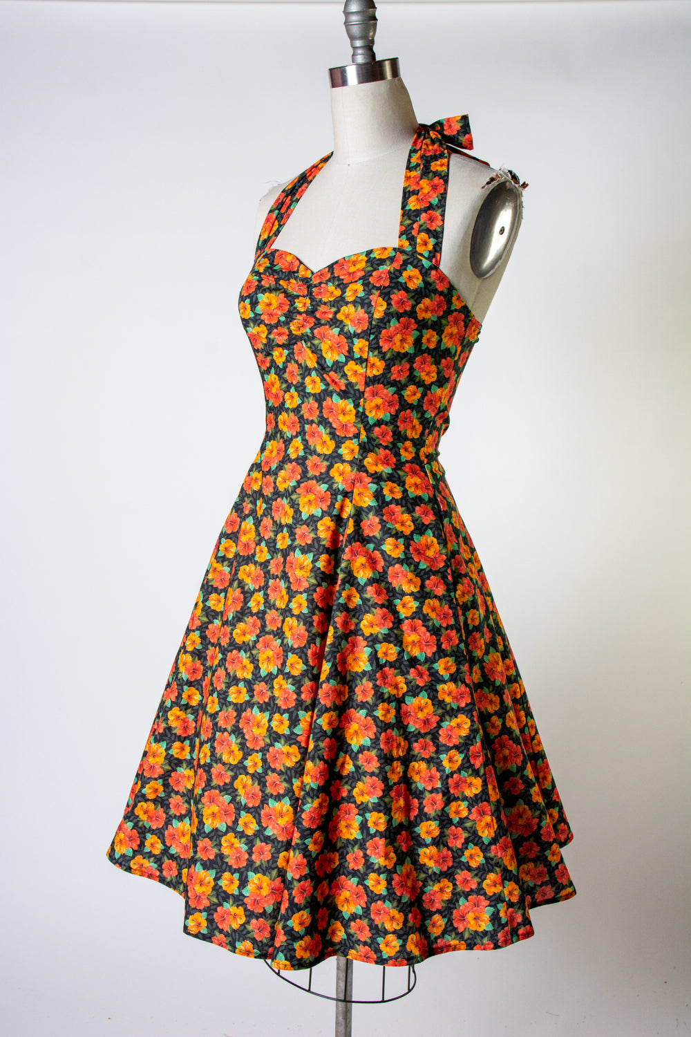Sweetie Dress - Orange Hibiscus *sale