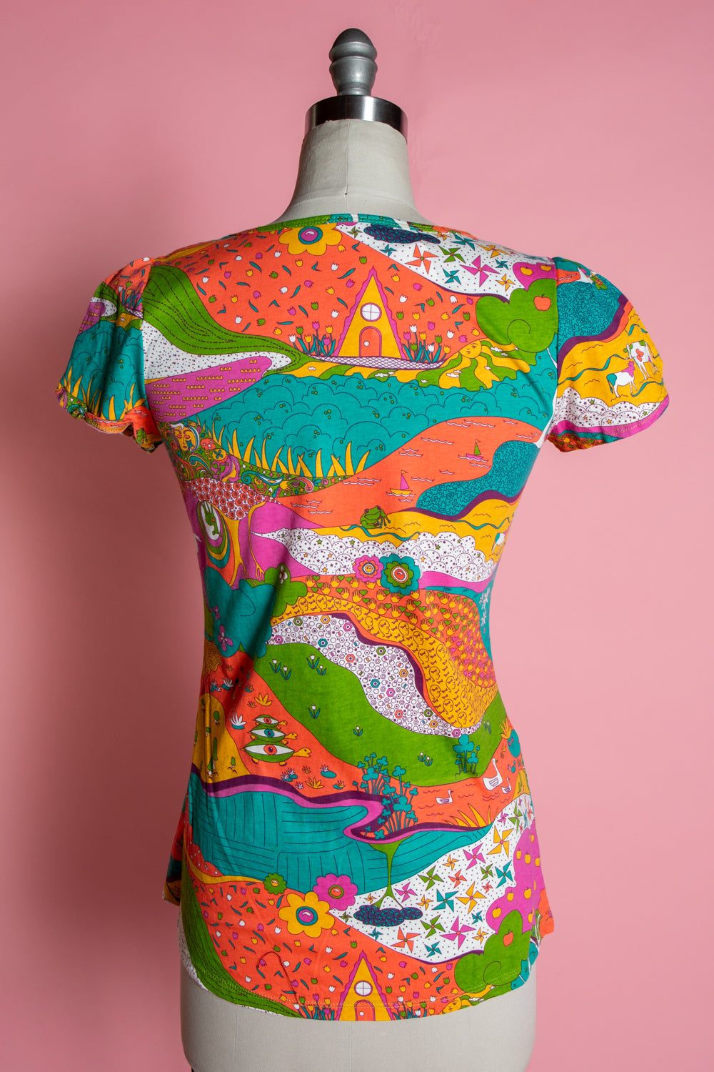 Tulip Sleeve Tee - Landscape