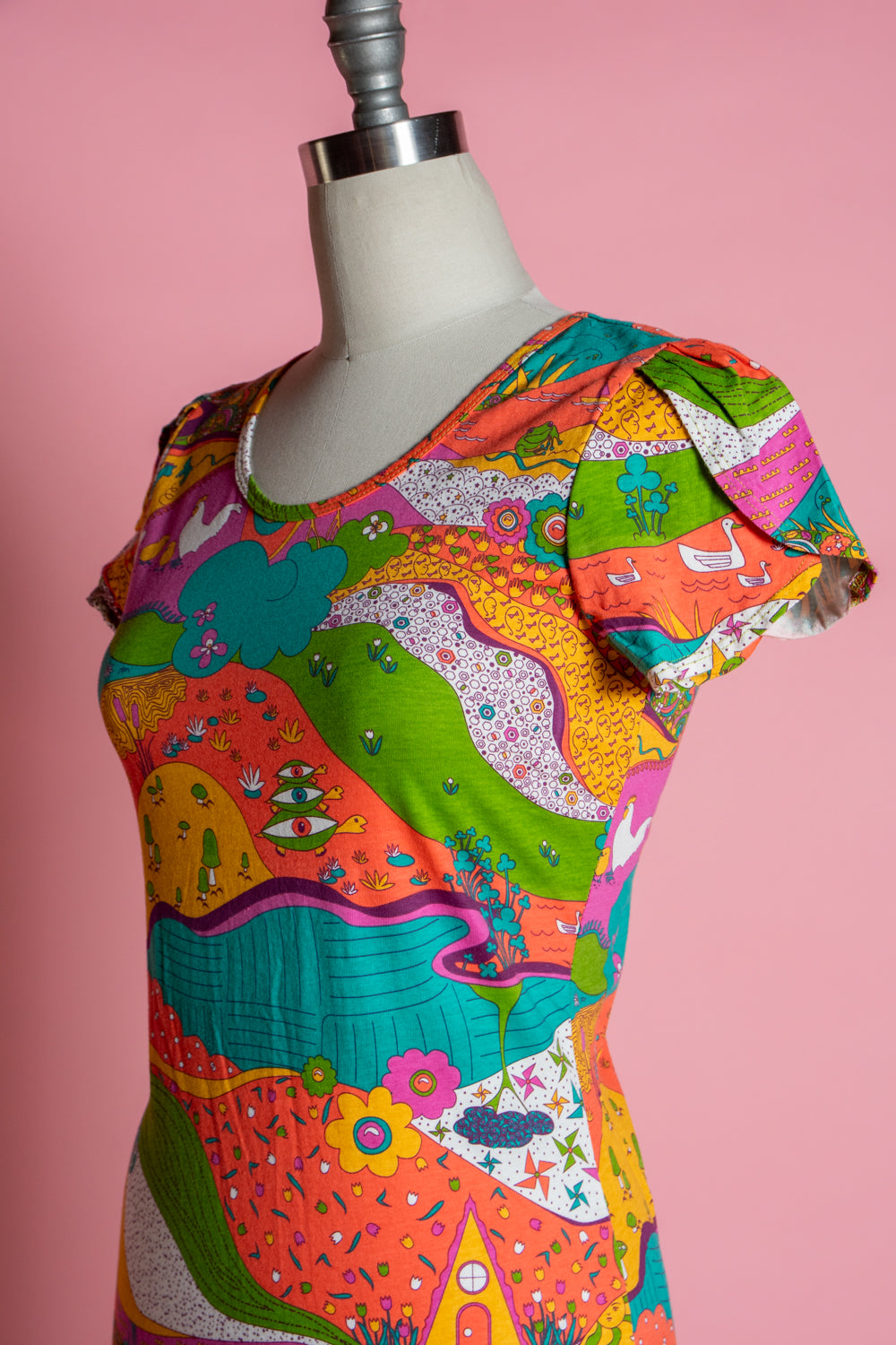 Tulip Sleeve Tee - Landscape
