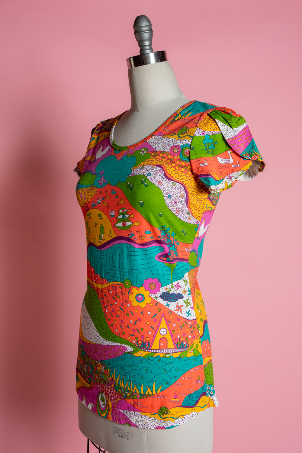 Tulip Sleeve Tee - Landscape