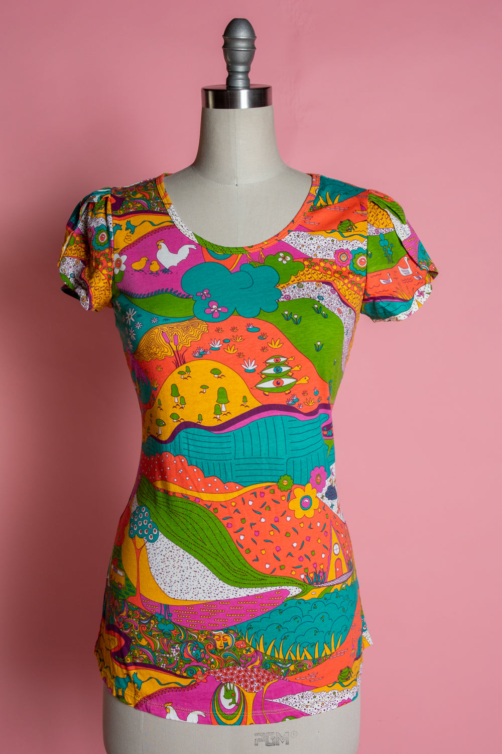 Tulip Sleeve Tee - Landscape