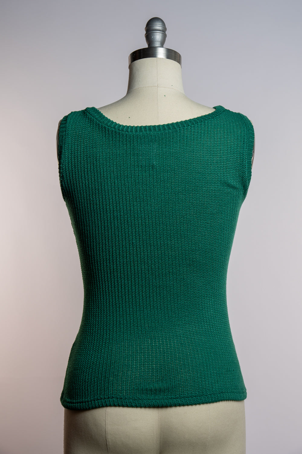Vivi Vest- Open Knit, Evergreen