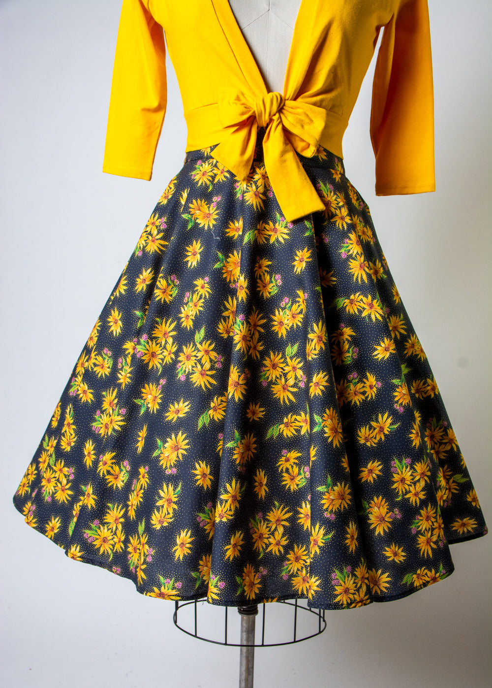 Haute Circle Skirt - Sunflower