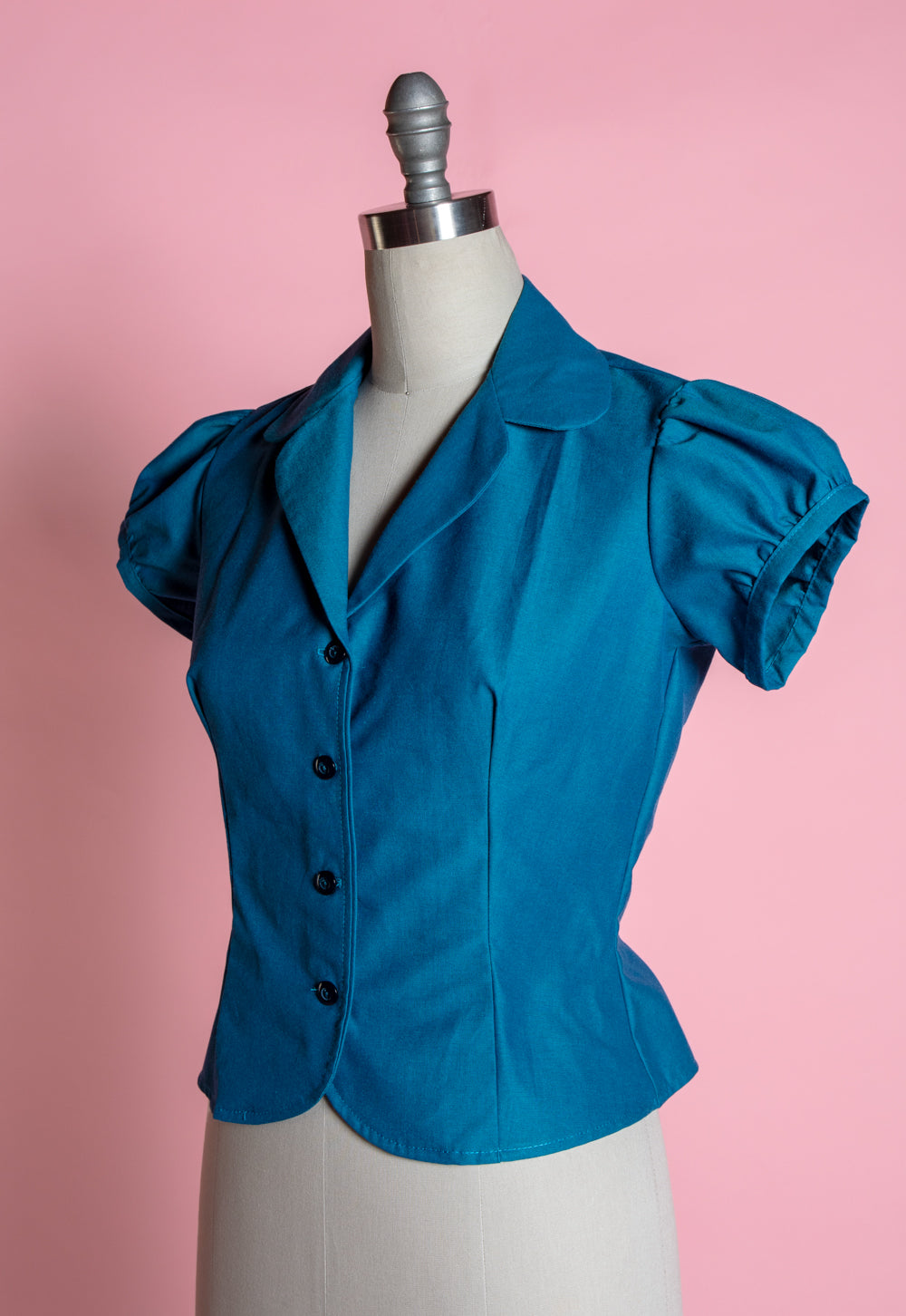 Dolly Blouse - Sapphire