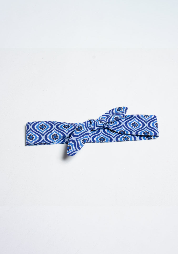 Hair Tie - Groovy Blue