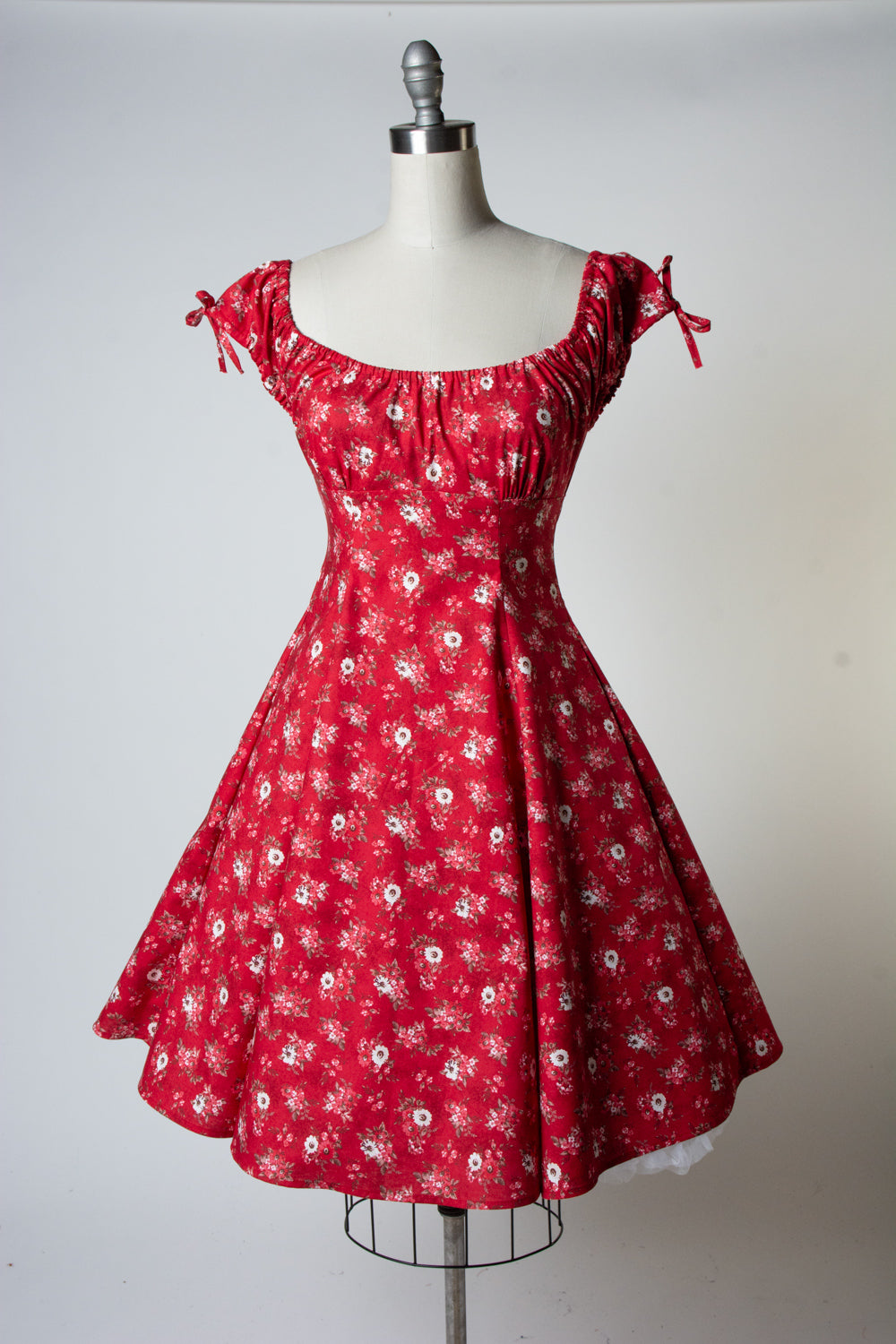 Hilda Dress - Scarlet Floral