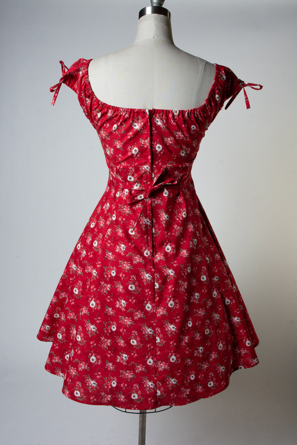 Hilda Dress - Scarlet Floral