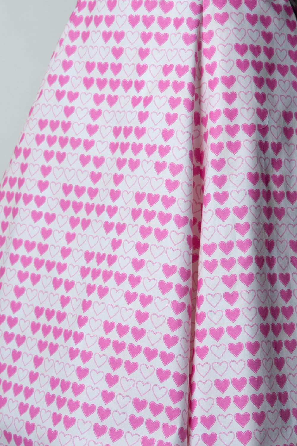 Twirl Skirt- Pink Hearts