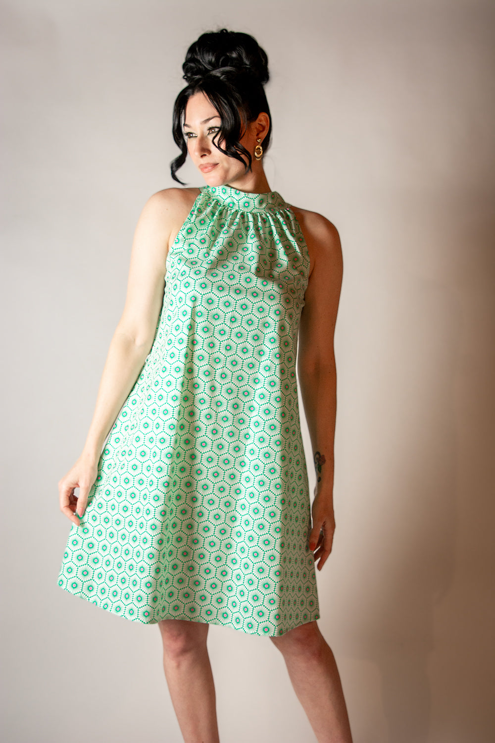 Jane Dress - Deco Flower Tile *sale