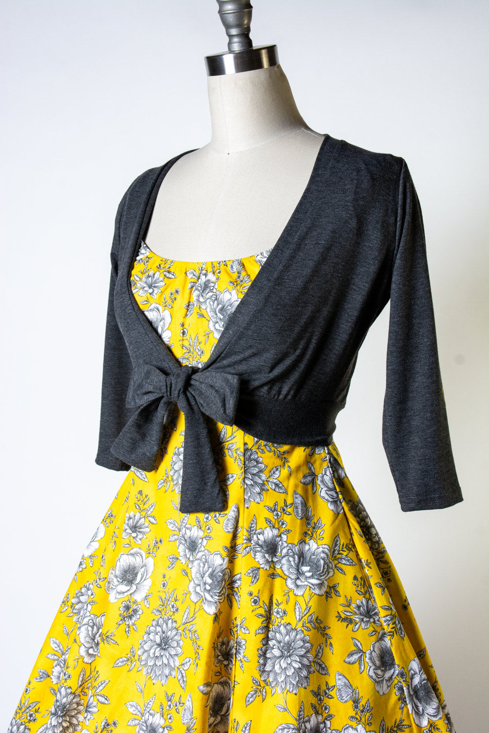 Hilda Dress - Yellow Rose