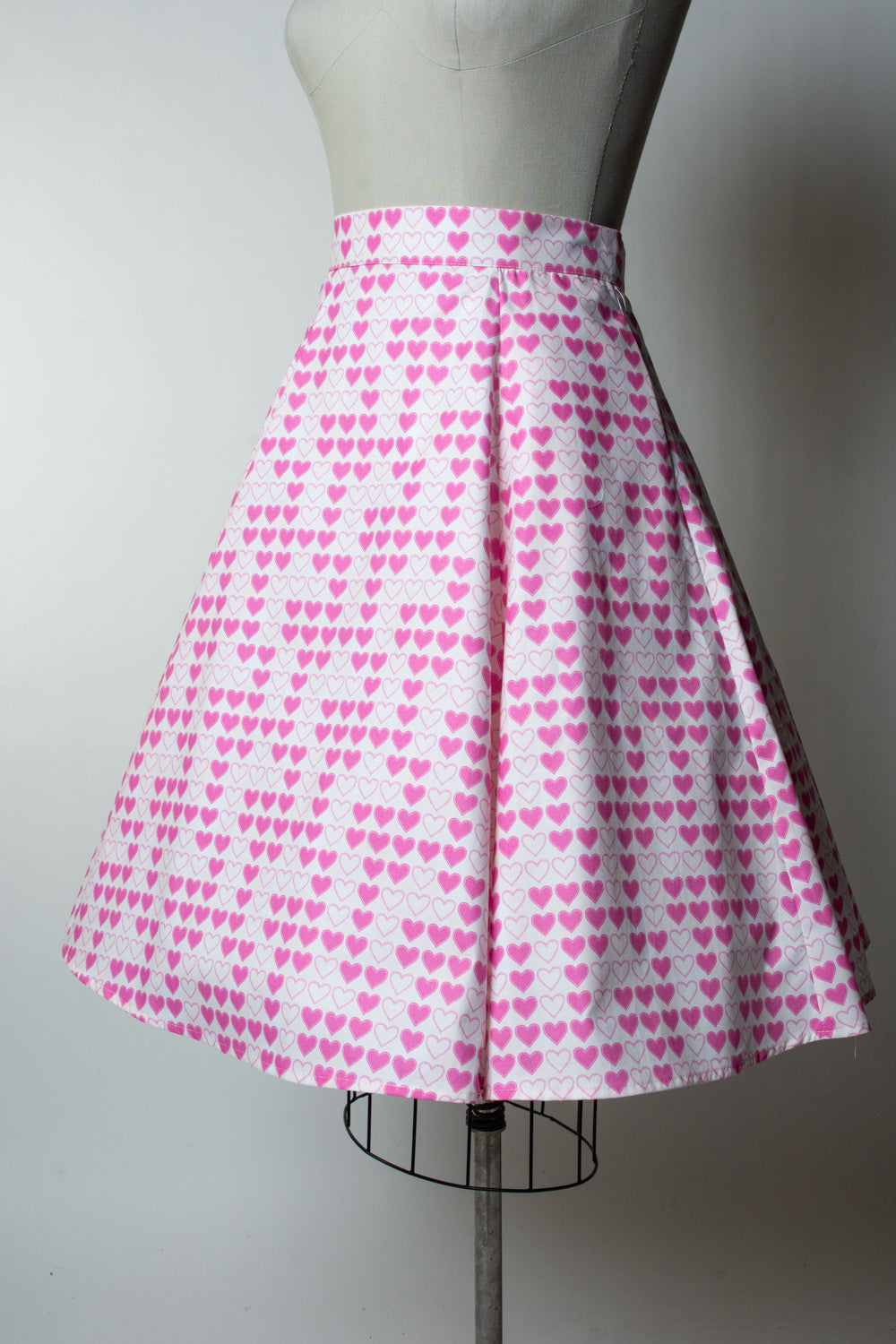 Twirl Skirt- Pink Hearts