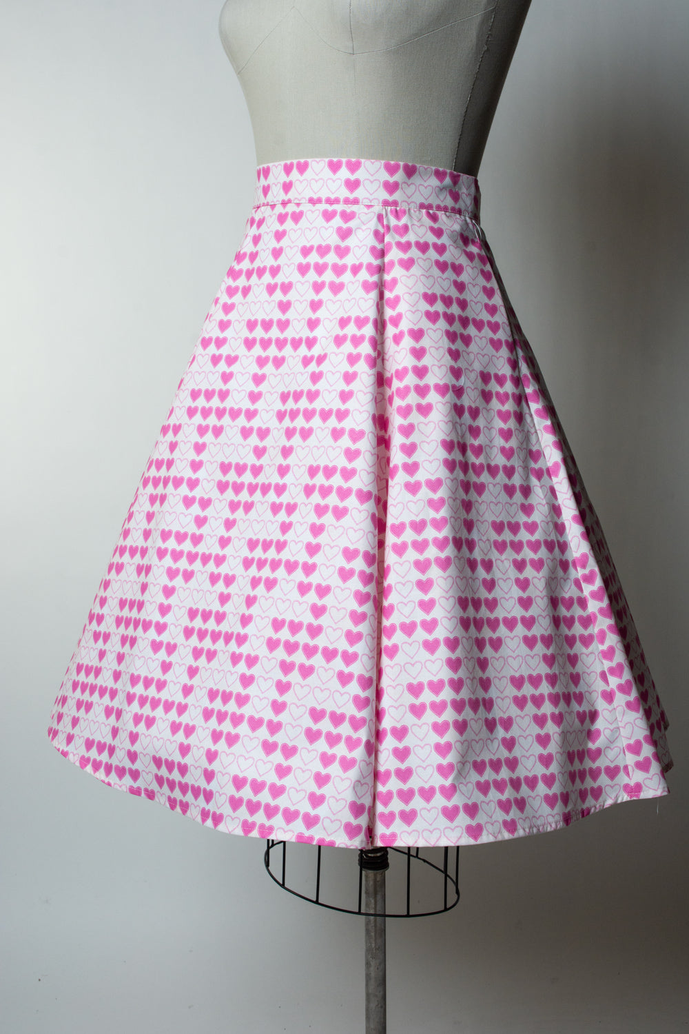 Twirl Skirt- Pink Hearts *sale