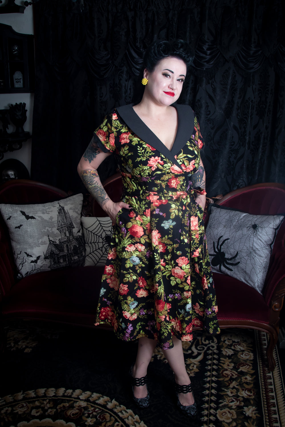 Darla Dress- Regency Floral