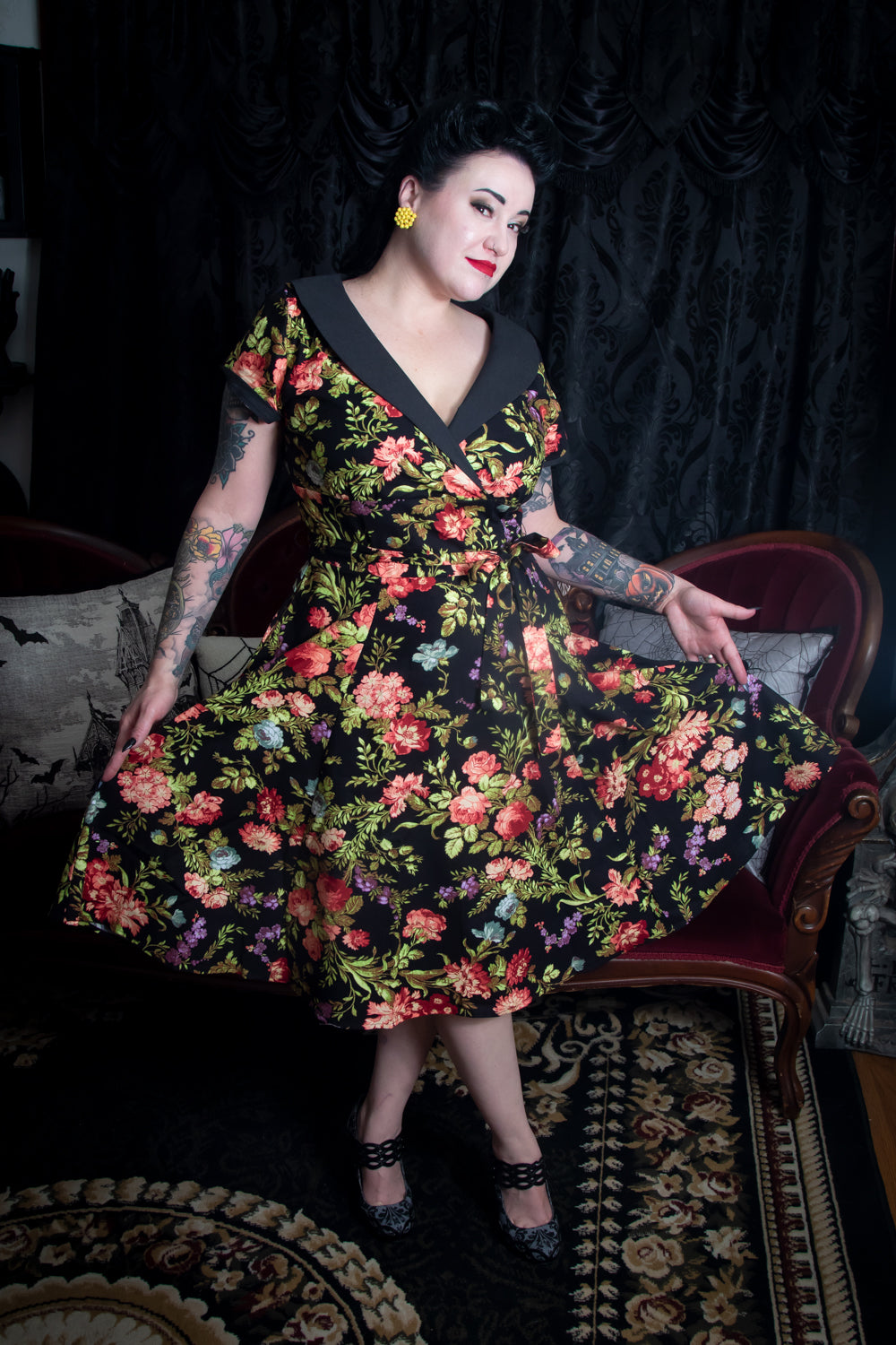 Darla Dress- Regency Floral