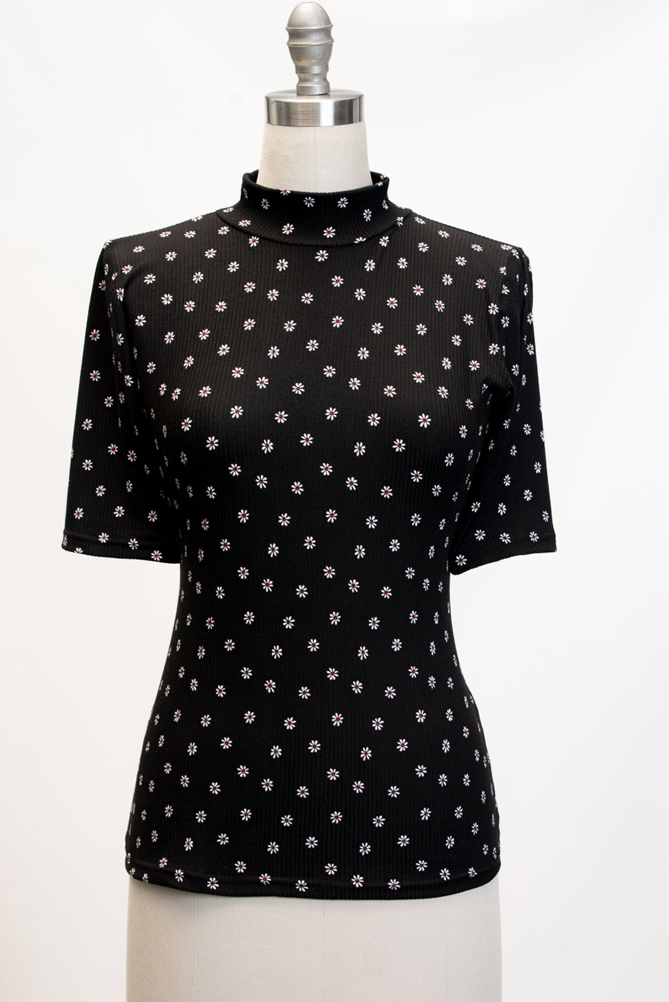 Denise Top - Daisy Dot, Black