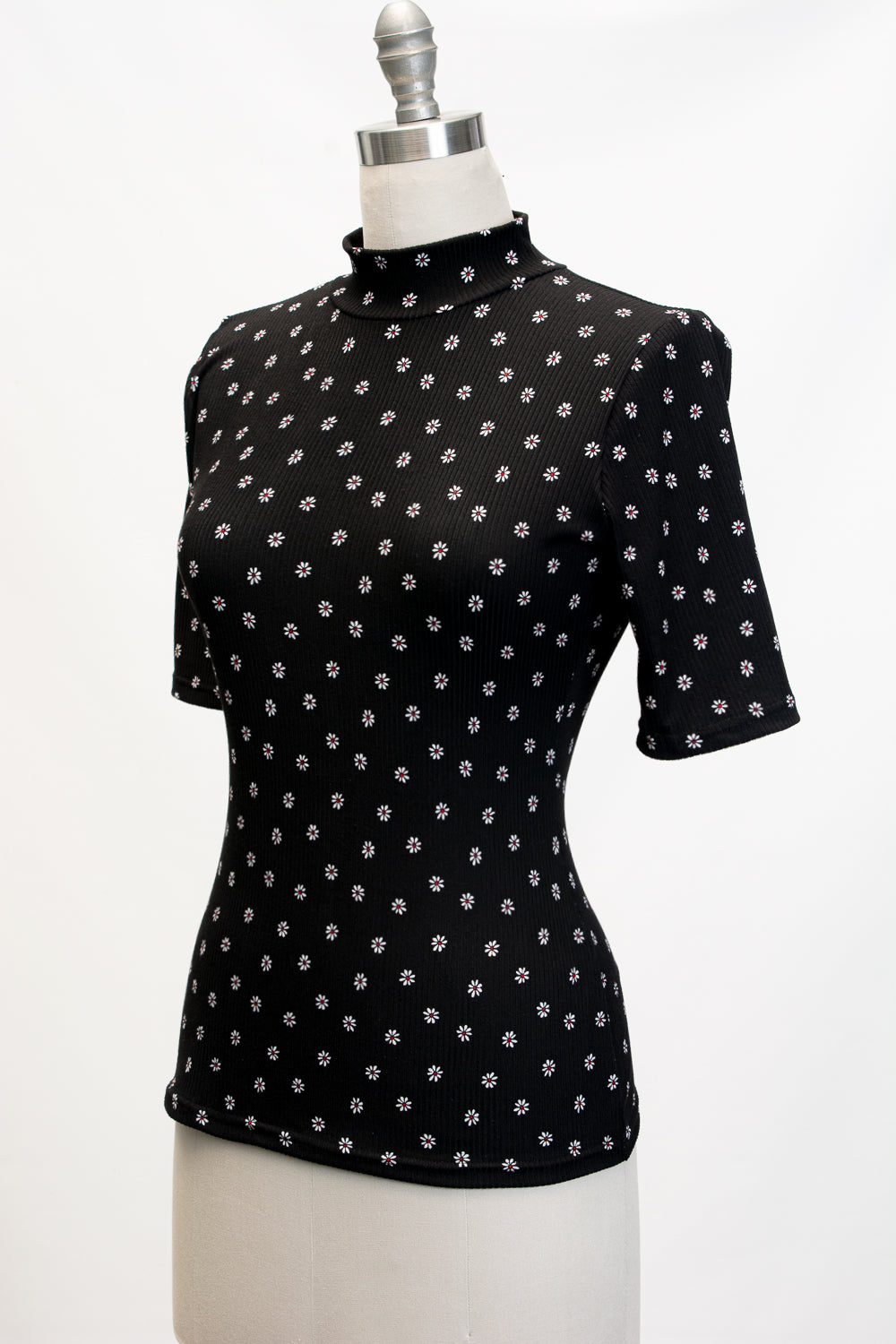 Denise Top - Daisy Dot, Black