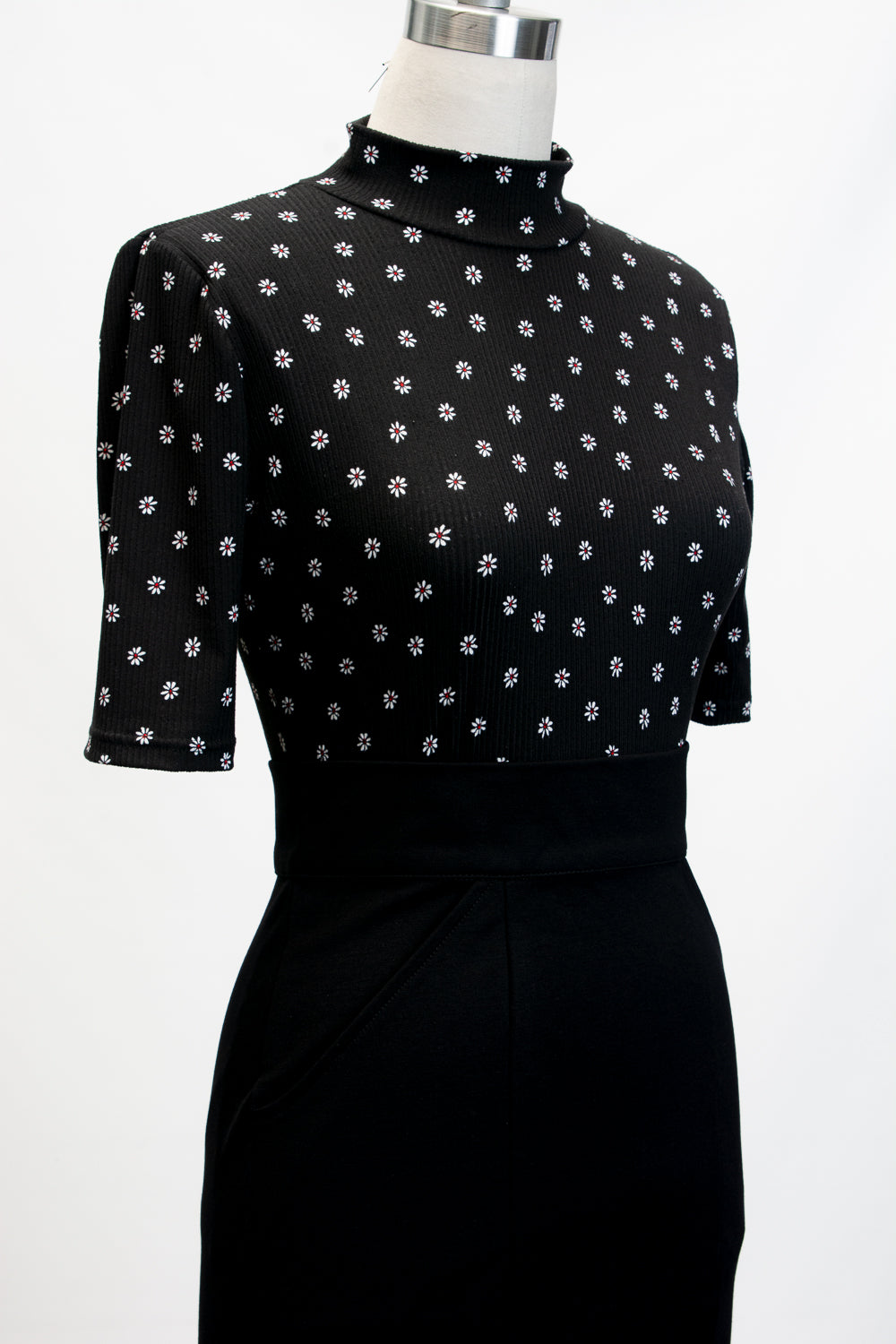 Denise Top - Daisy Dot, Black